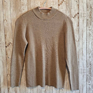 Women's‎ Karen Scott Sweater, Size S, tan